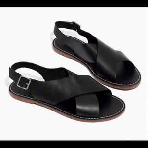 Madewell Boardwalk Crossover Sandal